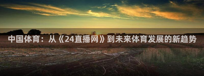 jrkan直播nba免费：中国体育：从《24直播网》到未来体育发展的新趋势